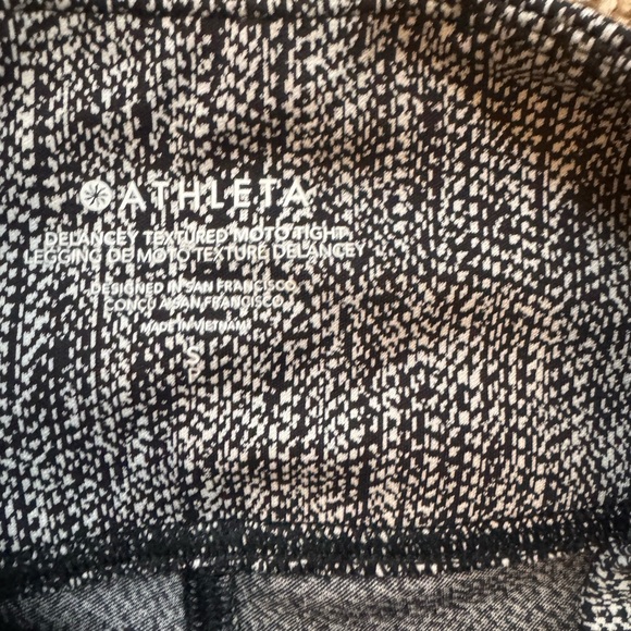 Athleta Delaney Mototight legging size Small - Picture 3 of 4